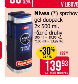 Nivea (*) sprchový gel duopack 2x 500 ml