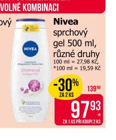 Nivea sprchový gel 500 ml, různé druhy
