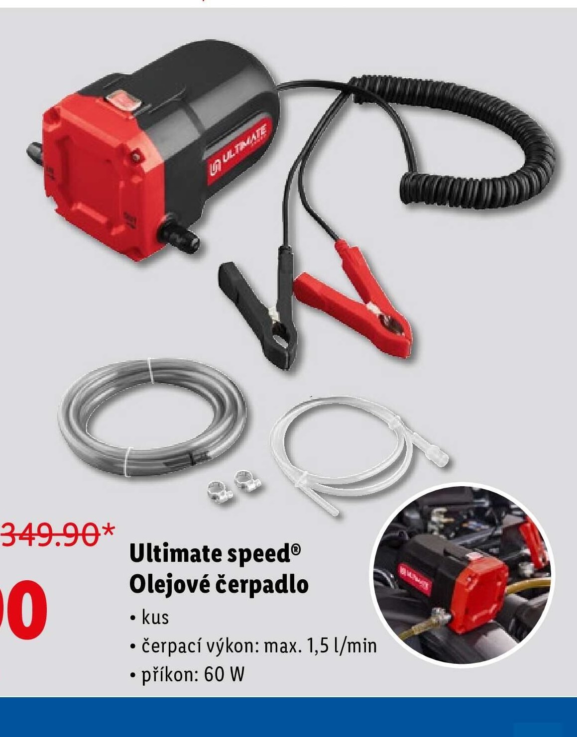 Ultimate speed Olejové čerpadlo