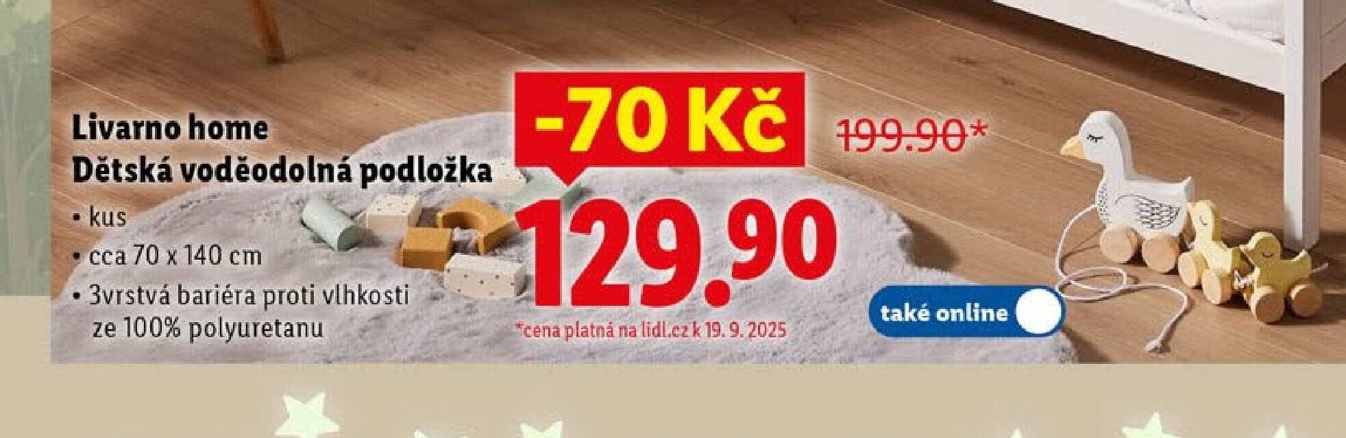 Livarno home Dětská voděodolná podložka