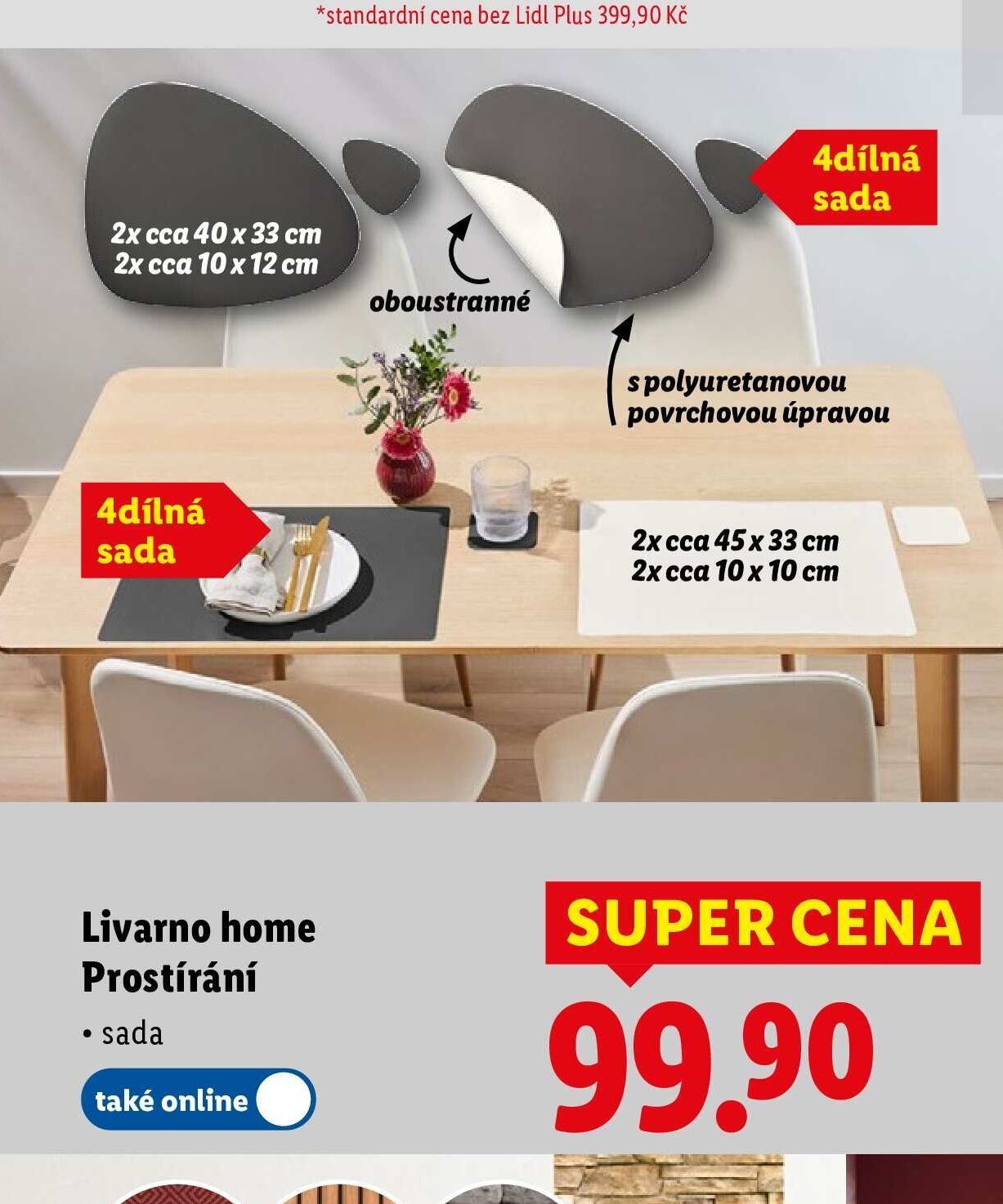 Livarno home Prostírání - Lidl akcniletaky.com