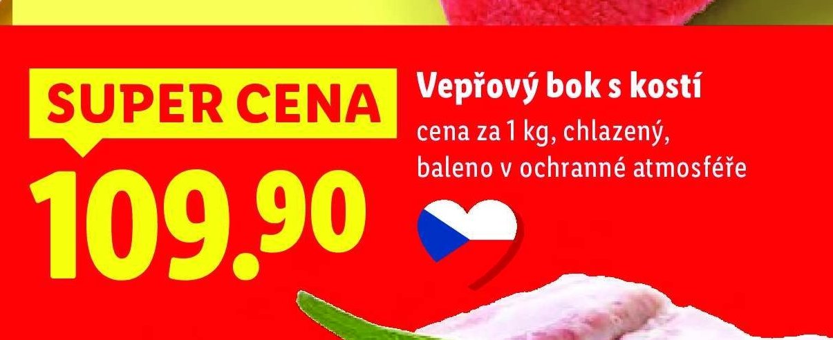 Vepřový bok s kostí - Lidl akcniletaky.com