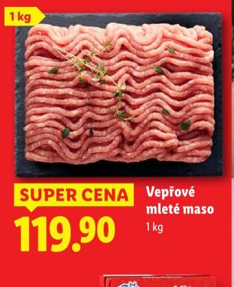 Vepřové mleté maso
