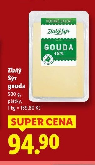 Zlatý Sýr gouda