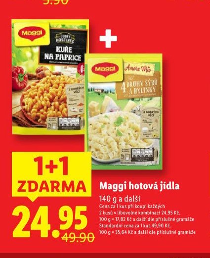 Maggi hotová jídla