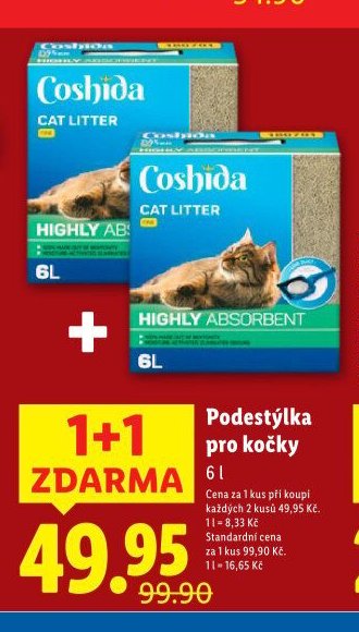 Podestýlka pro kočky