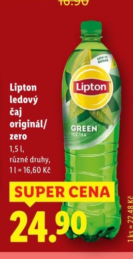 Lipton ledový čaj originál/zero
