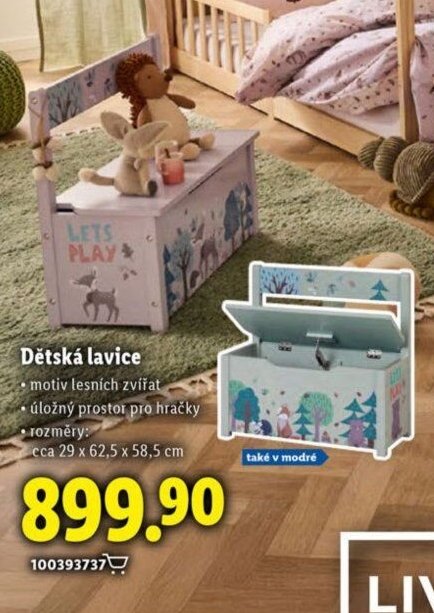 Dětská lavice