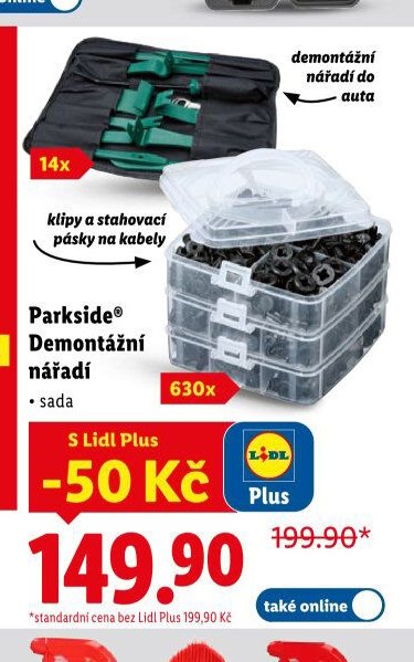 Parkside® Demontážní nářadí