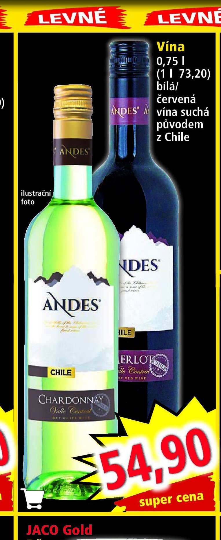 Andes víno 0,75 l