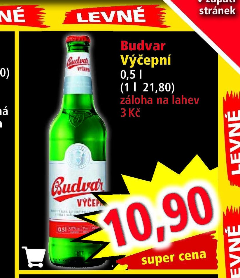 Budvar Výčepní 0,5 l