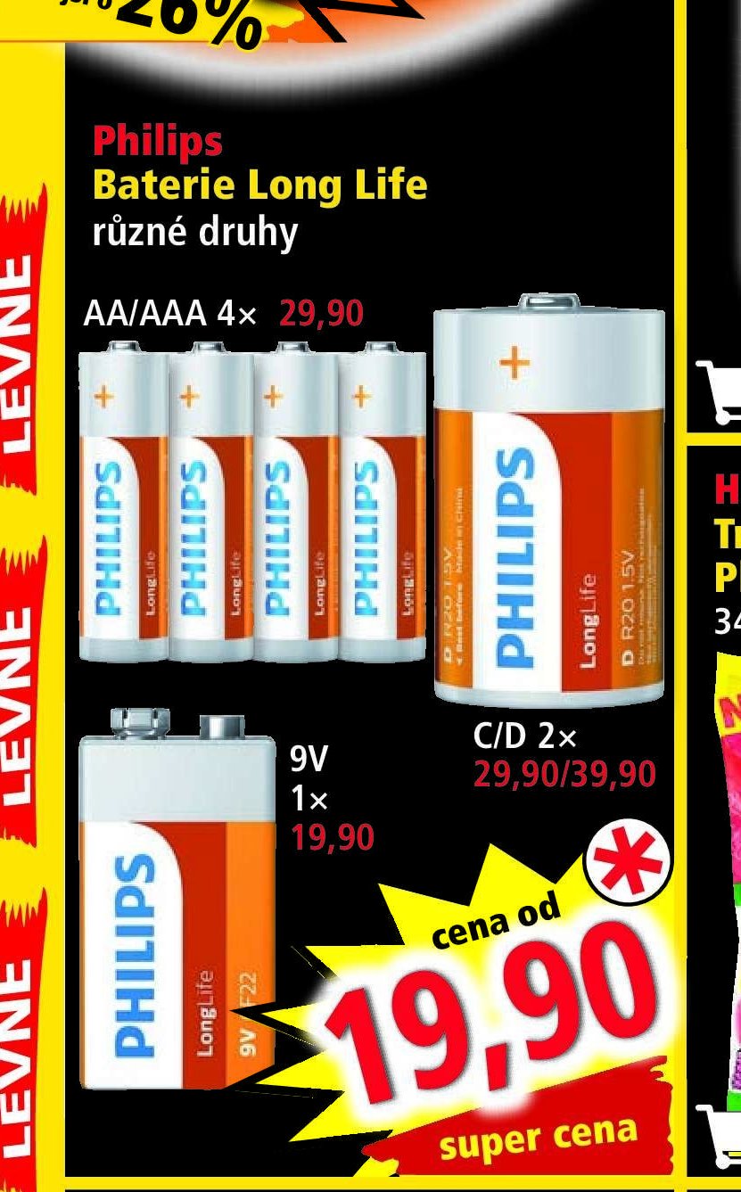 Philips baterie