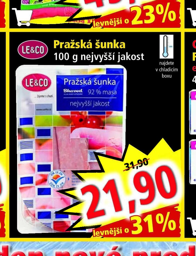 Pražská šunka 100 g