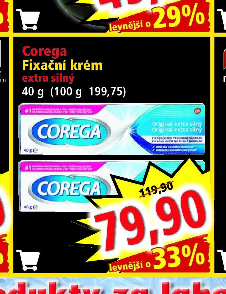 Corega Fixační krém 40 g