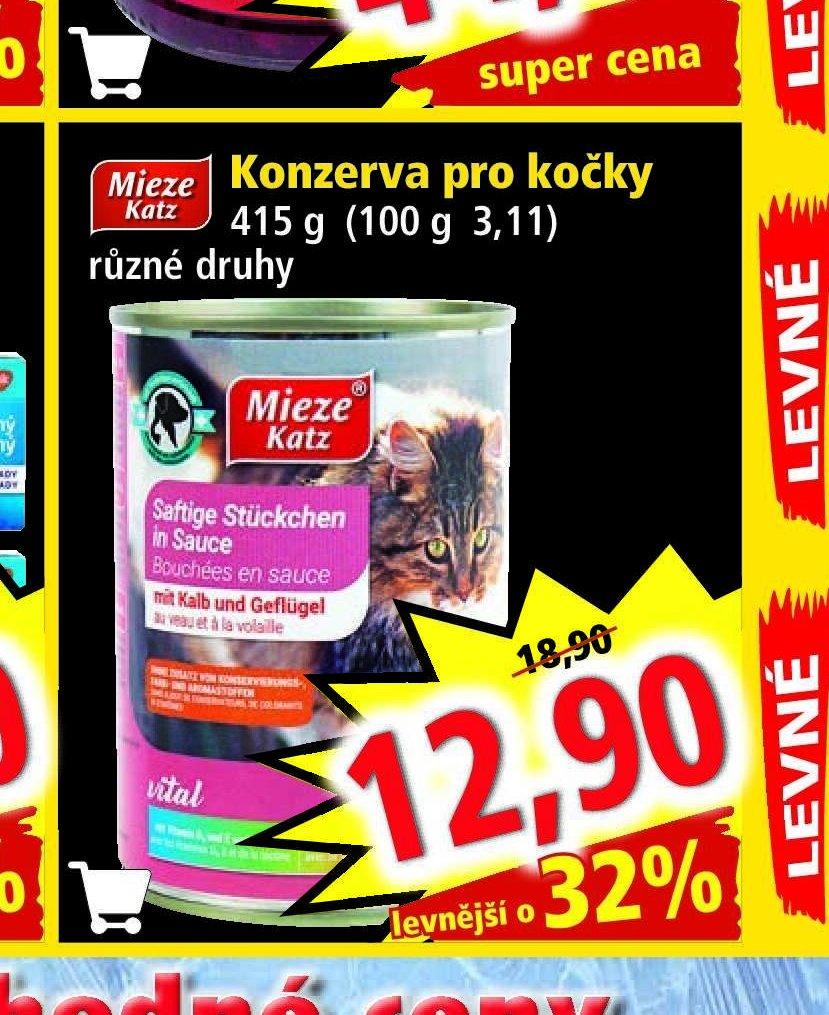 Mieze Katz Konzerva pro kočky 415 g