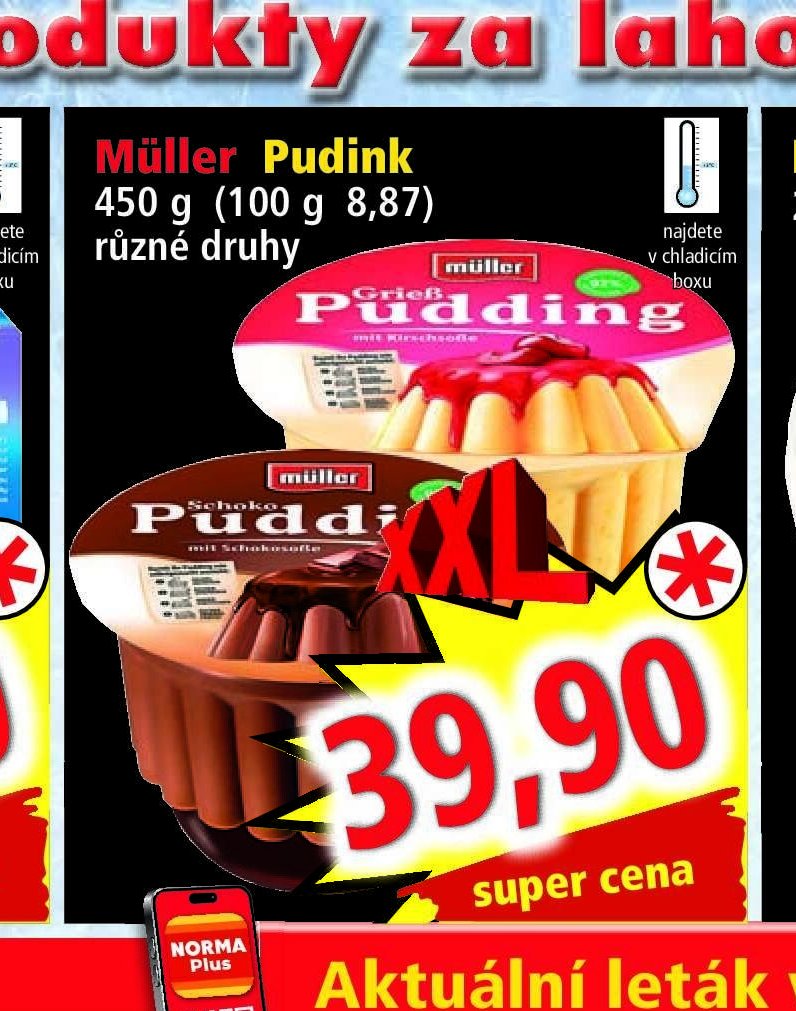 Müller Pudink 450 g
