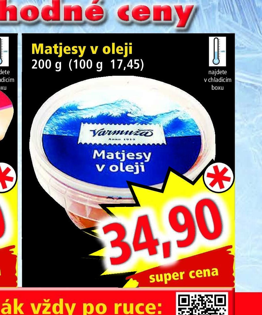Matjesy v oleji 200 g