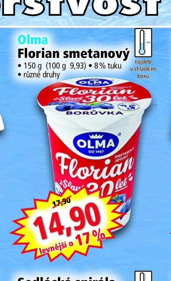 Olma Florian smetanový