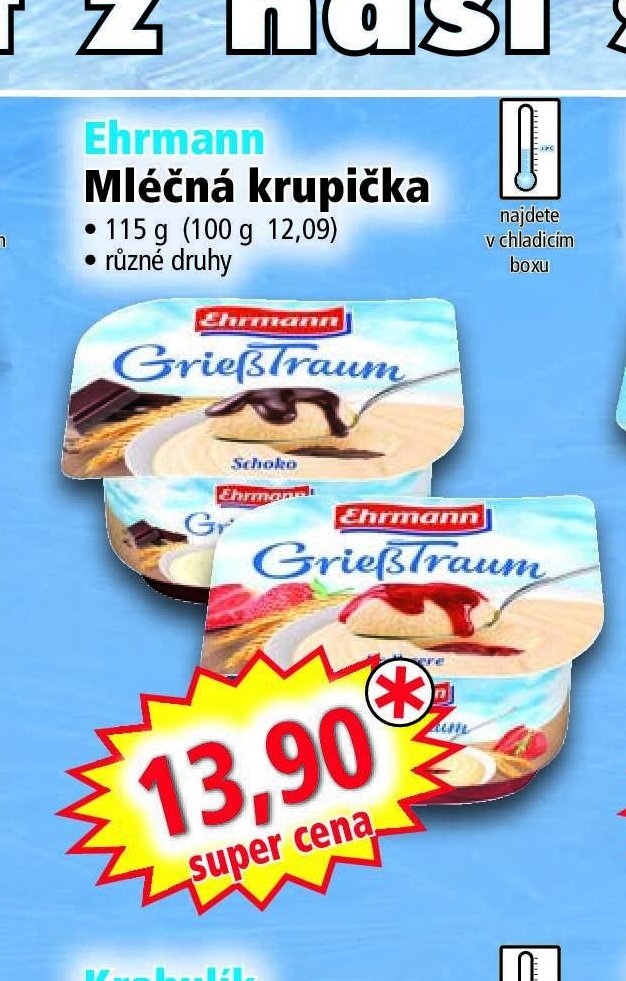 Ehrmann Mléčná krupice