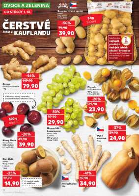 akční leták Kaufland 1.10.2025-7.10.2025
