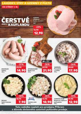 akční leták Kaufland 1.10.2025-7.10.2025
