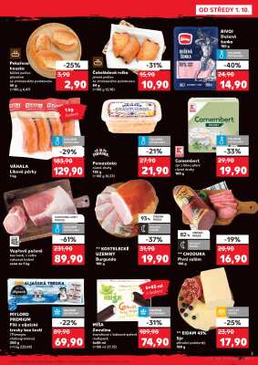 akční leták Kaufland 1.10.2025-7.10.2025