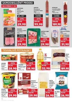 akční leták Kaufland 1.10.2025-7.10.2025