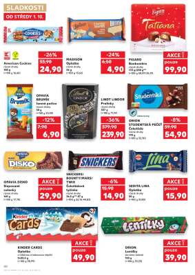akční leták Kaufland 1.10.2025-7.10.2025