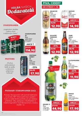 akční leták Kaufland 1.10.2025-7.10.2025