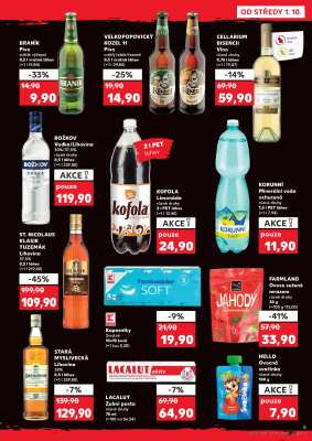 akční leták Kaufland 1.10.2025-7.10.2025
