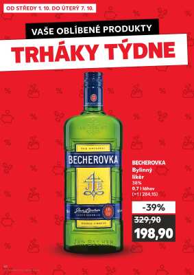 akční leták Kaufland 1.10.2025-7.10.2025