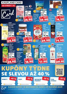akční leták Kaufland 1.10.2025-7.10.2025