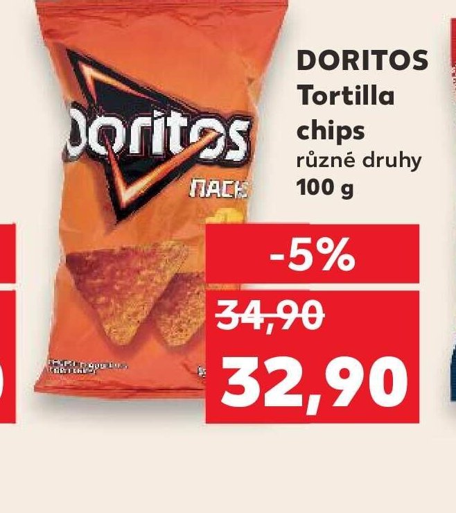 Doritos Tortilla chips různé druhy 100 g