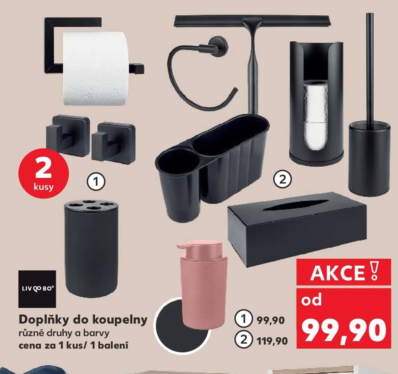 Doplňky do koupelny