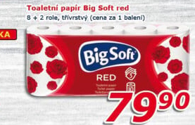 Toaletní papír 3vrstvý Big Soft