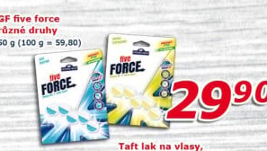 WC blok tuhý Five Force