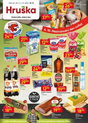 akční leták Hruška 30.9.2025-6.10.2025