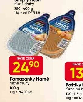 Pomazánky Hamé