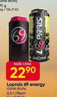 Loprais 69 energy různé druhy
