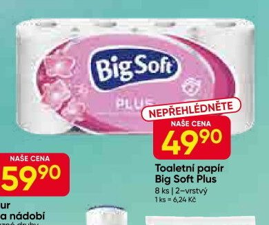 Toaletní papír Big Soft Plus