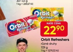 Orbit Refreshers - Hruška akcniletaky.com