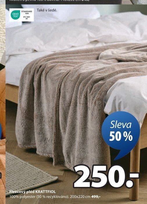 Fleecový pléd KRATTFIOL