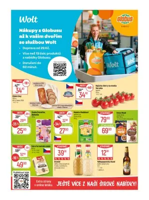 akční leták Globus 1.10.2025-7.10.2025