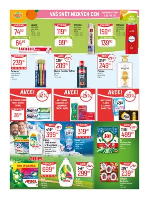 akční leták Globus 1.10.2025-7.10.2025