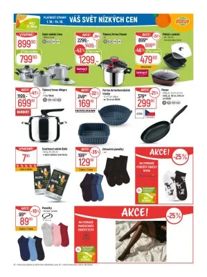 akční leták Globus 1.10.2025-7.10.2025