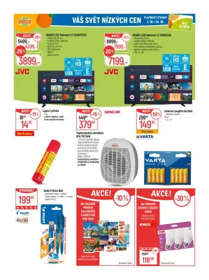 akční leták Globus 1.10.2025-7.10.2025