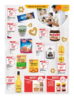 akční leták Globus 1.10.2025-7.10.2025