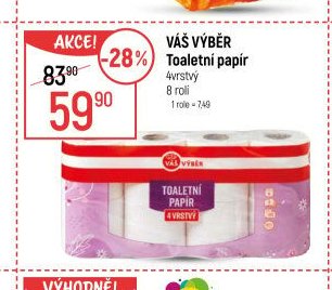 Váš výběr Toaletní papír - Globus akcniletaky.com