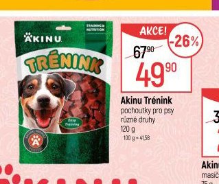 Akinu Trénink pochoutky pro psy
