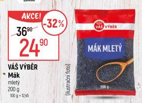 Mák mletý Váš Výběr
